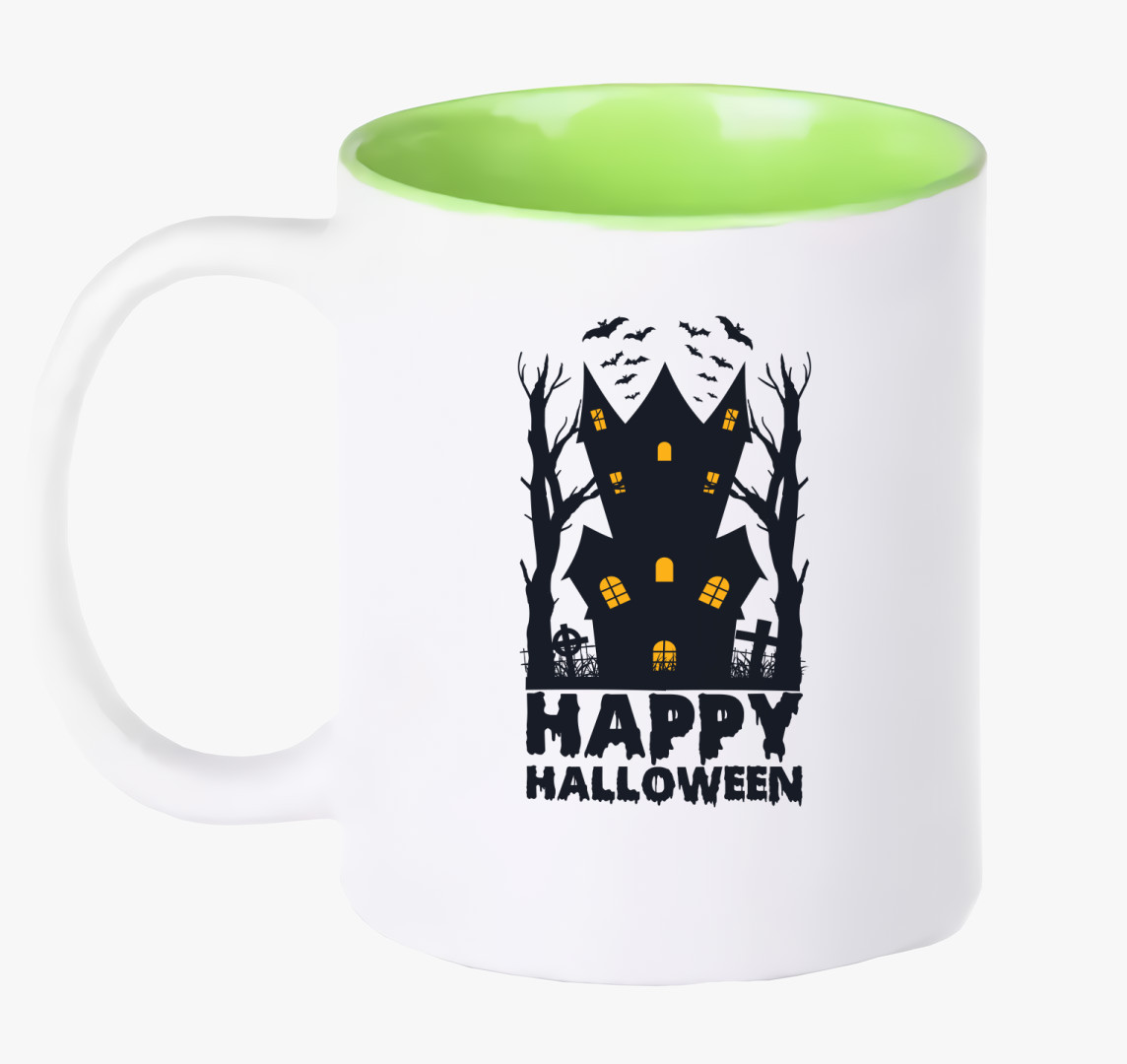 Happyhalloween bögre — Zöld
