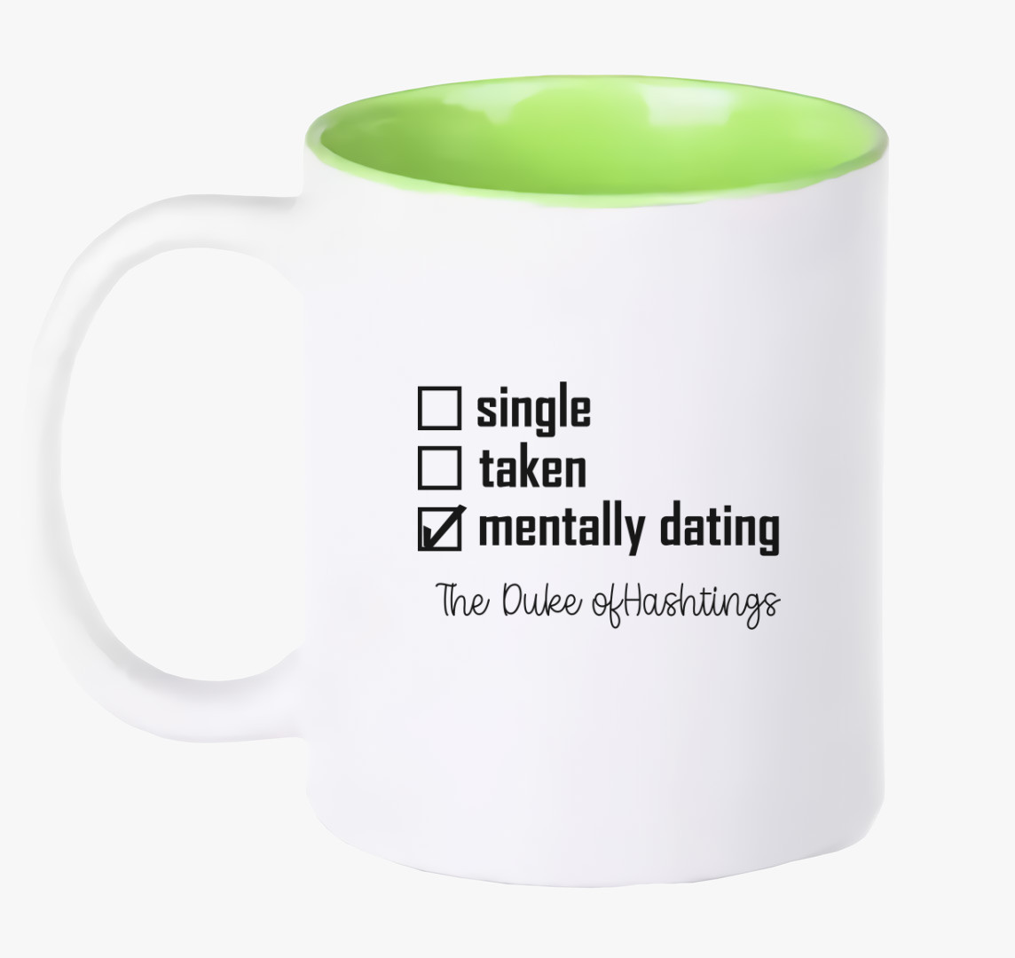 Mentally dating Duke bögre — Zöld