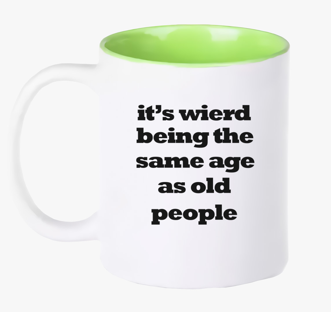 Wierd old bögre — Zöld