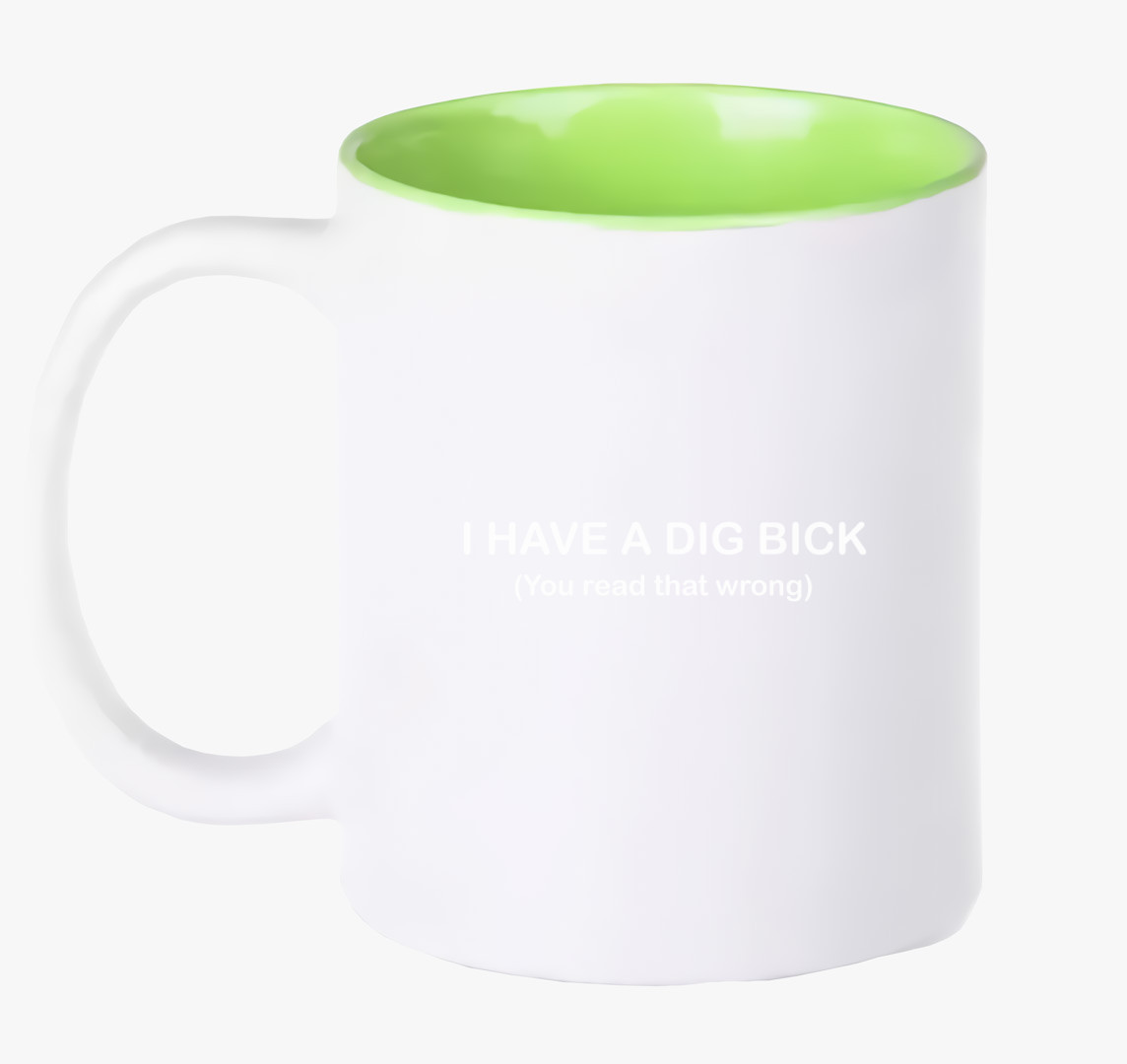 Dig bick bögre — Zöld