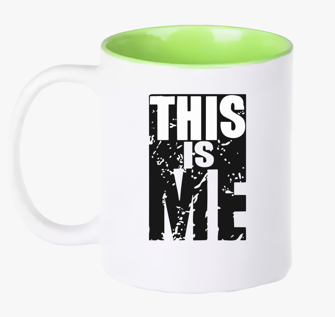 This is Me bögre — Zöld