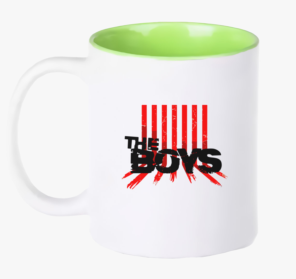 The Boys feliratú bögre — Zöld