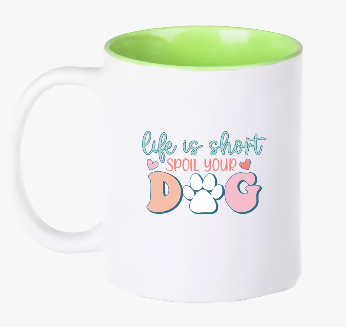Dog spoil bögre — Zöld