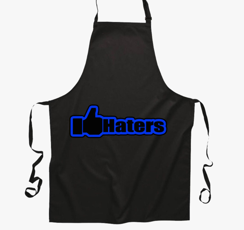 Like Haters kötény — Fekete