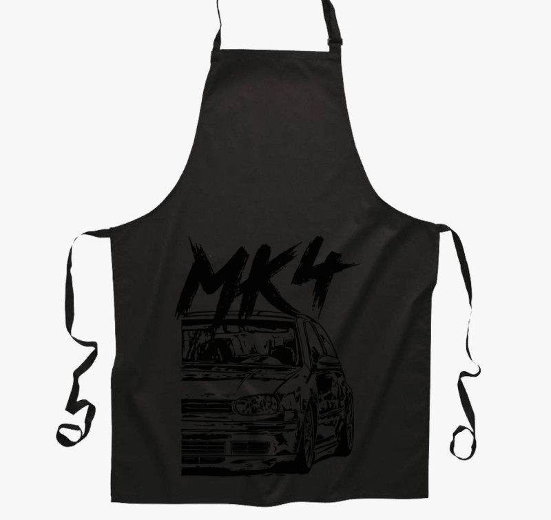 MK4 kötény — Fekete