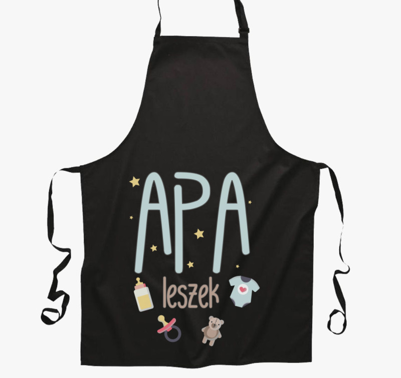 Apa leszek kötény — Fekete