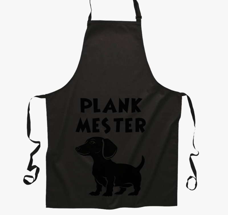 Tacsi Plank mester kötény — Fekete