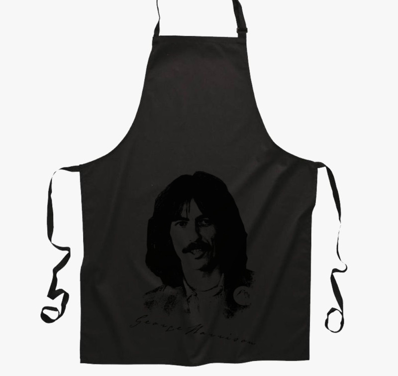 George Harrison kötény — Fekete