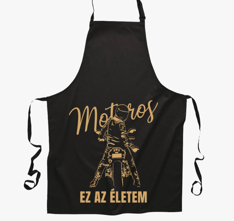 Motor ez az életem kötény — Fekete