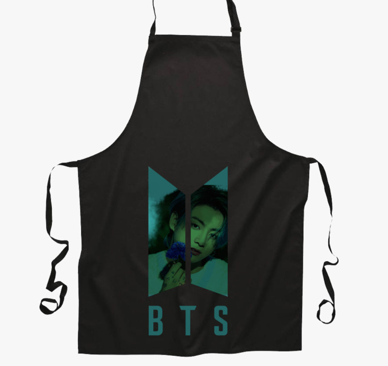 Bts-Jungkook kötény — Fekete