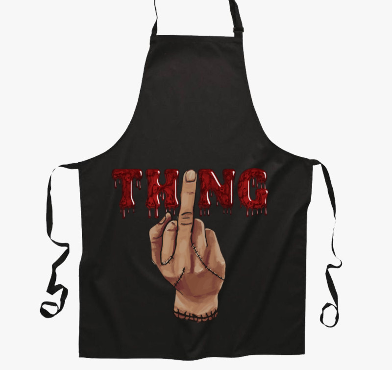 THING kötény — Fekete