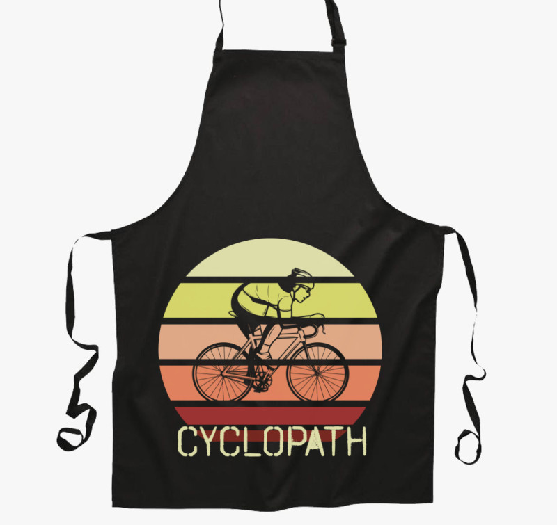Cyclopath barna kötény — Fekete