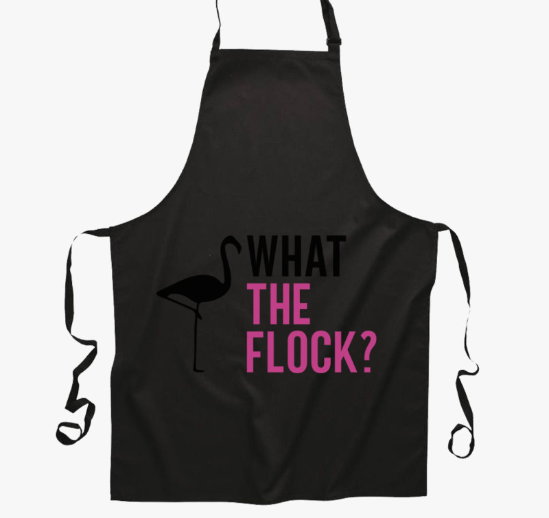 Flamingo what kötény — Fekete
