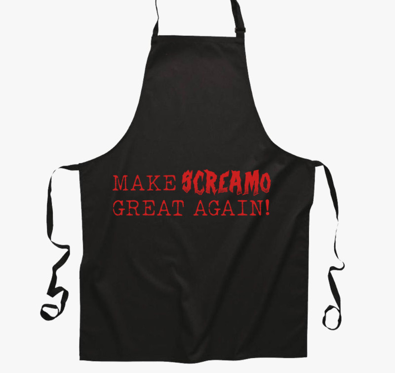 Make Sreamo Great Agan! kötény — Fekete