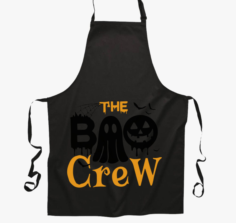 Halloween The Crew kötény — Fekete