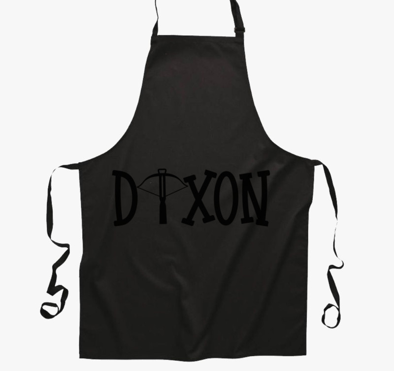 Dixon kötény — Fekete