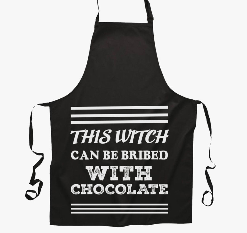 Witch bribe kötény — Fekete