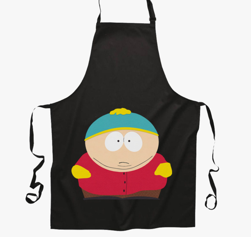 Eric Cartman - South Park kötény — Fekete