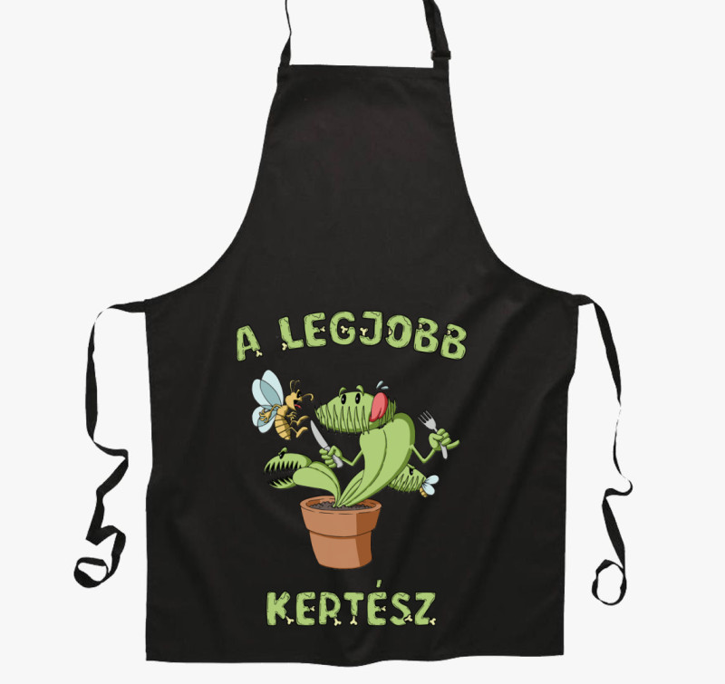 Legjobb kertész kötény — Fekete