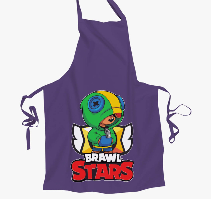 Brawl Stars - Leon kötény — Lila