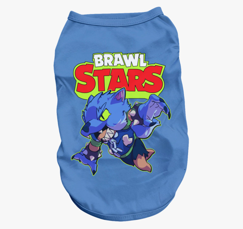 Brawl Stars - Farkasember Leon kutyaruha — Kék