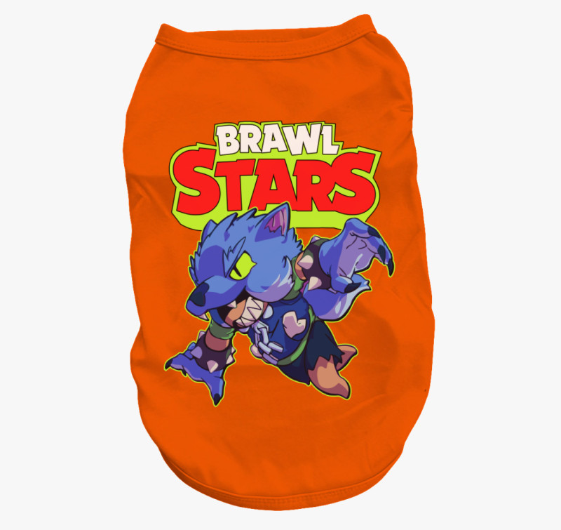 Brawl Stars - Farkasember Leon kutyaruha — Narancs