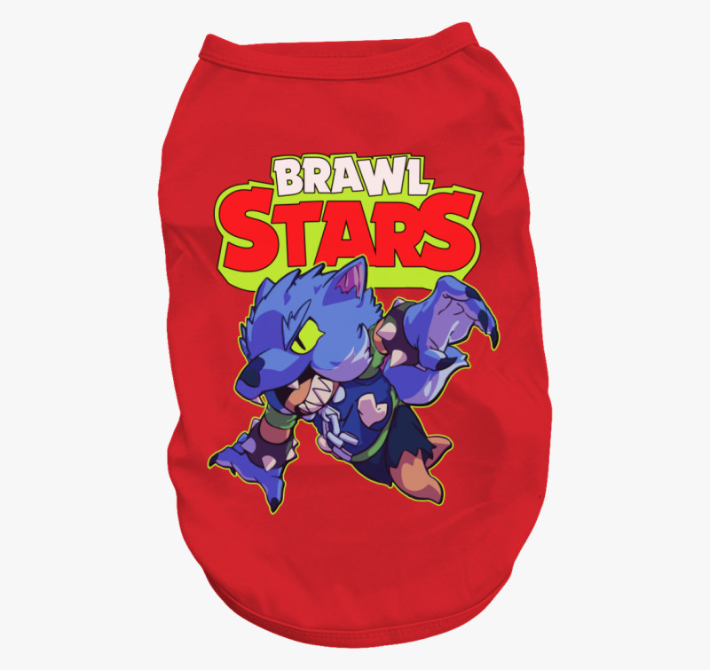 Brawl Stars - Farkasember Leon kutyaruha — Piros