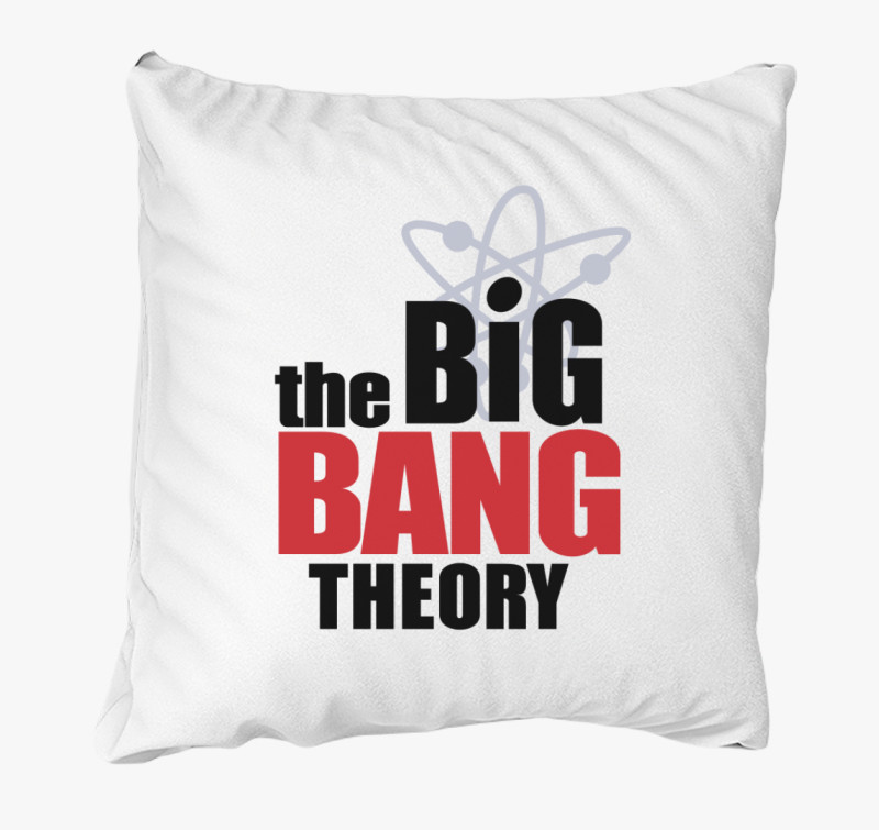 Big Bang Theory - Agymenők párna — Fehér