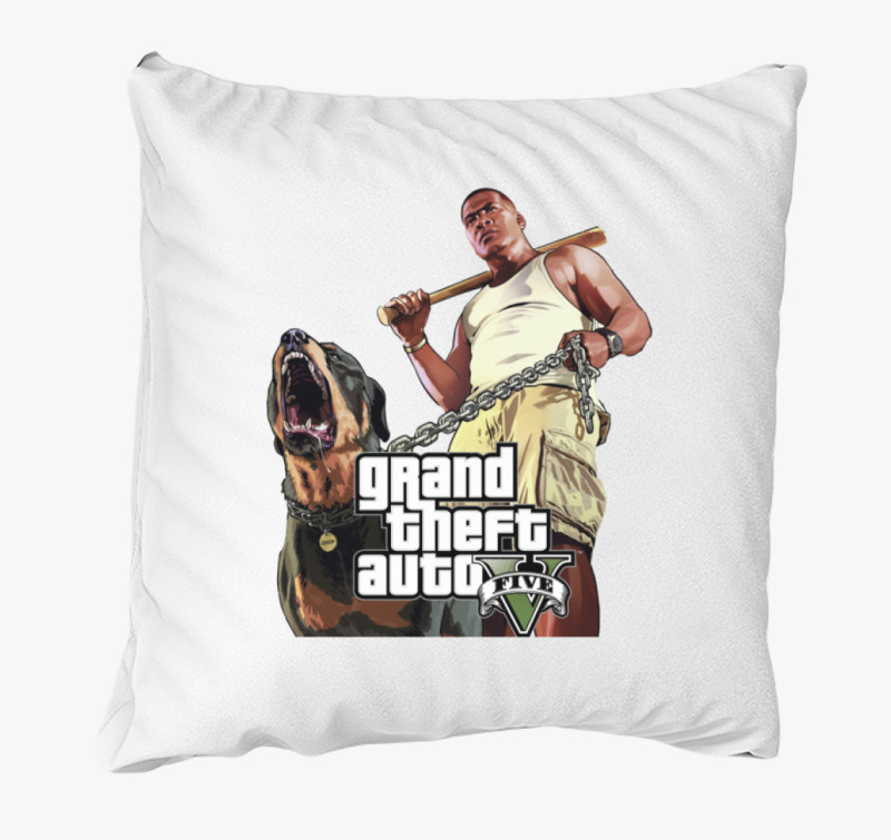 GTA V Franklin párna — Fehér