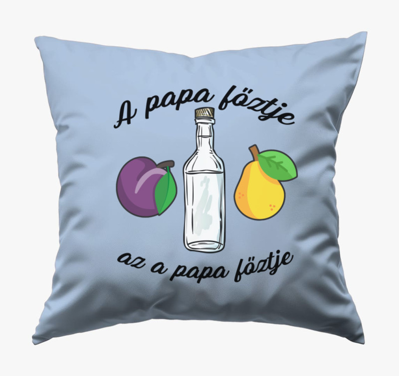 A papa főztje párna — Kék