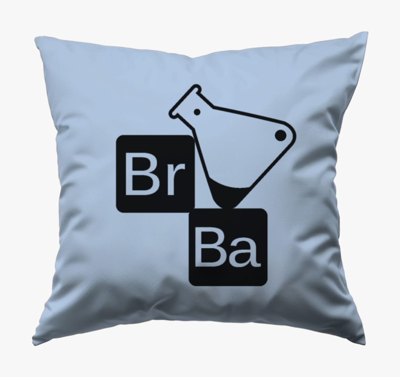 Breaking Bad art - Br Ba párna — Kék