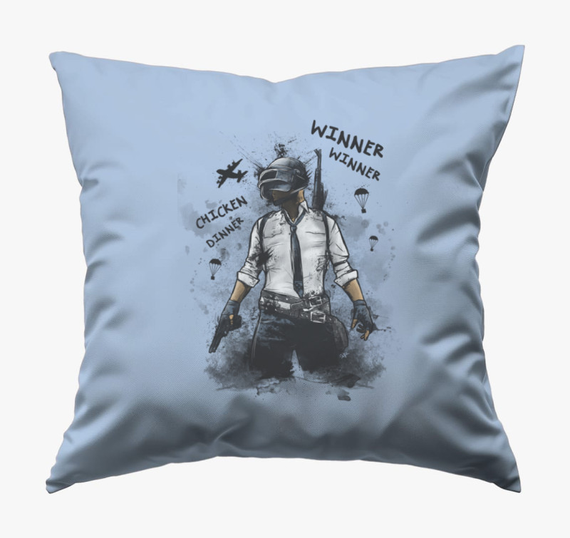 PUBG art párna — Kék