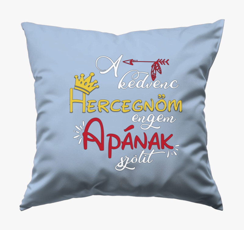 A kedvenc hercegnőm párna — Kék