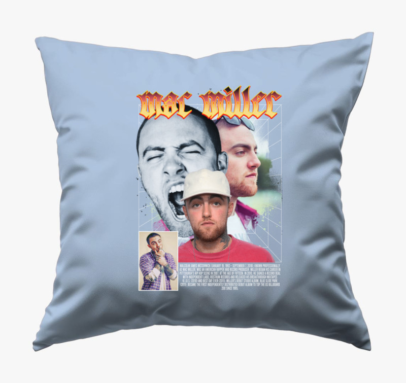 Mac Miller párna — Kék