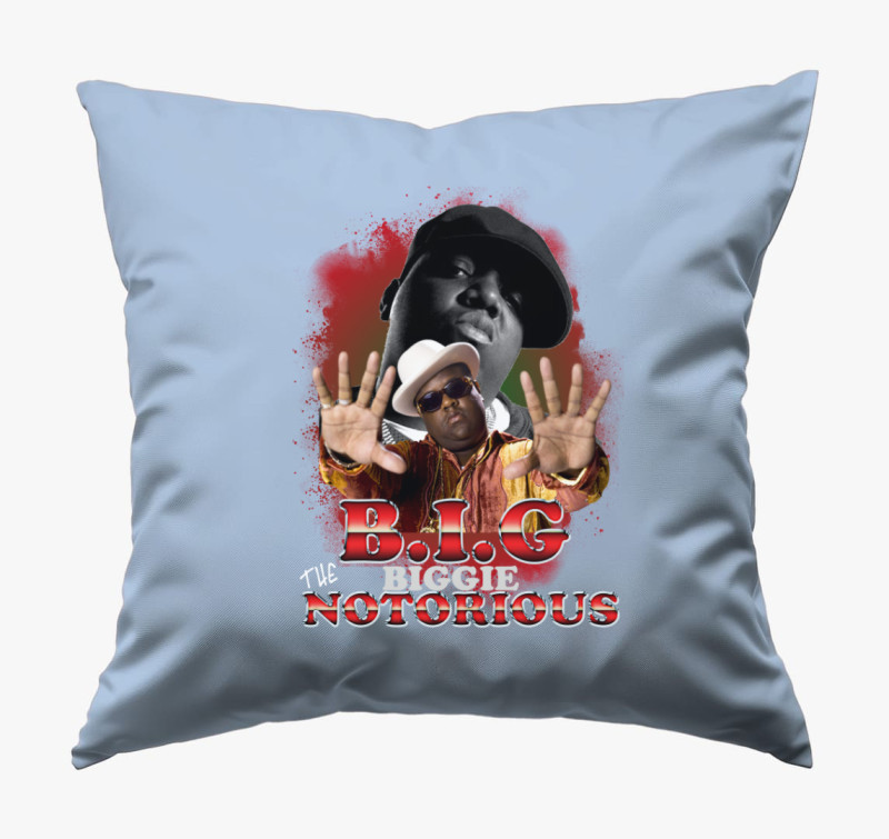 B.I.G Notorious párna — Kék