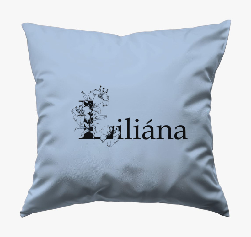 Liliána párna — Kék