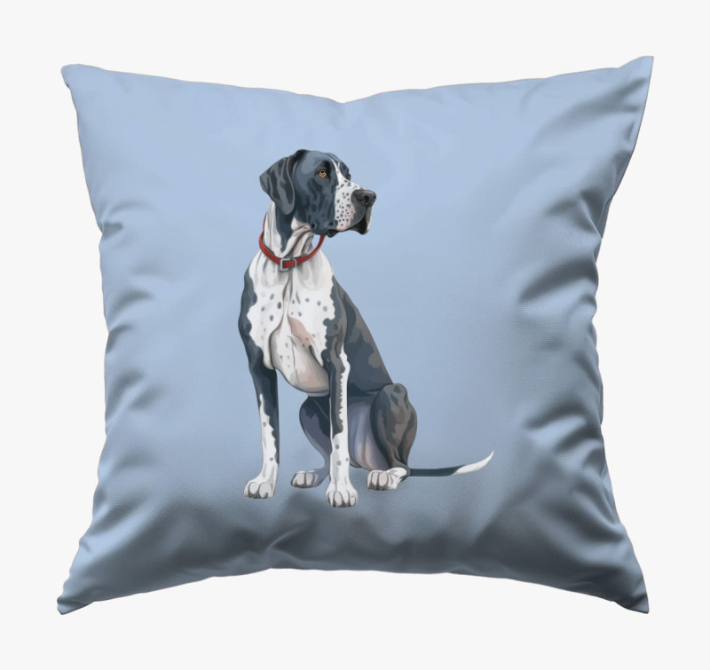 Dán dog párna — Kék