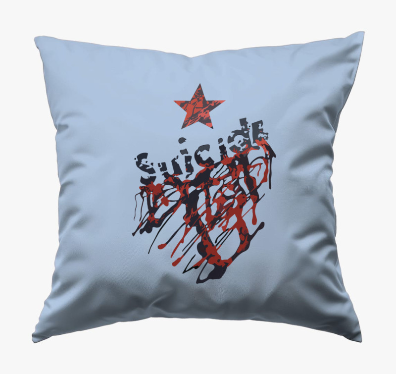 Suicide párna — Kék