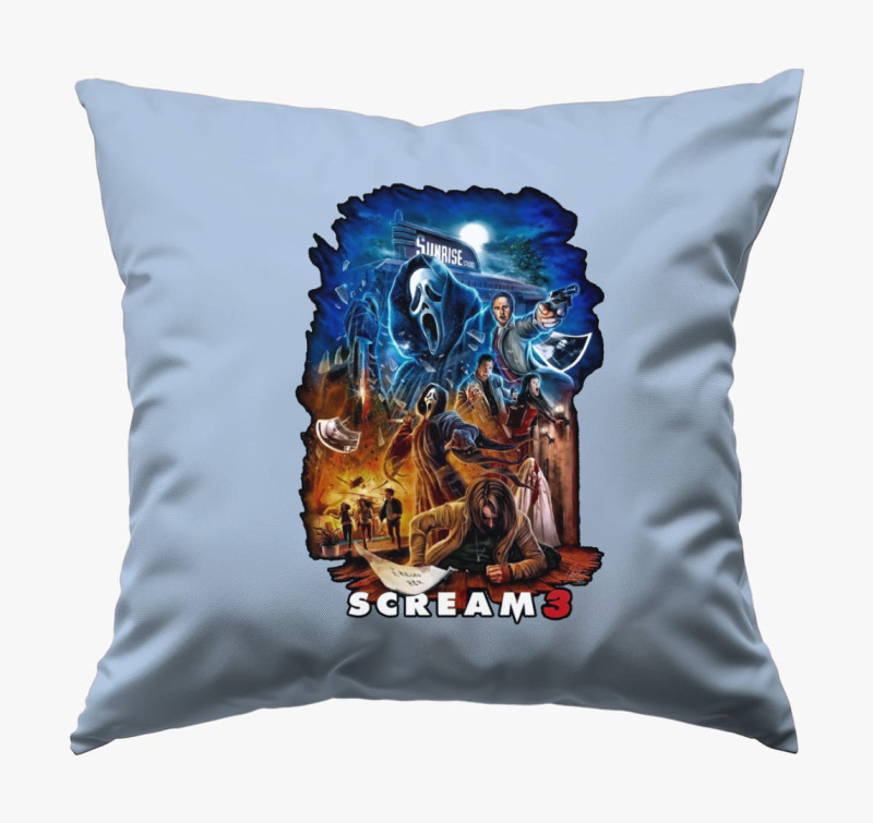 Scream 3 párna — Kék