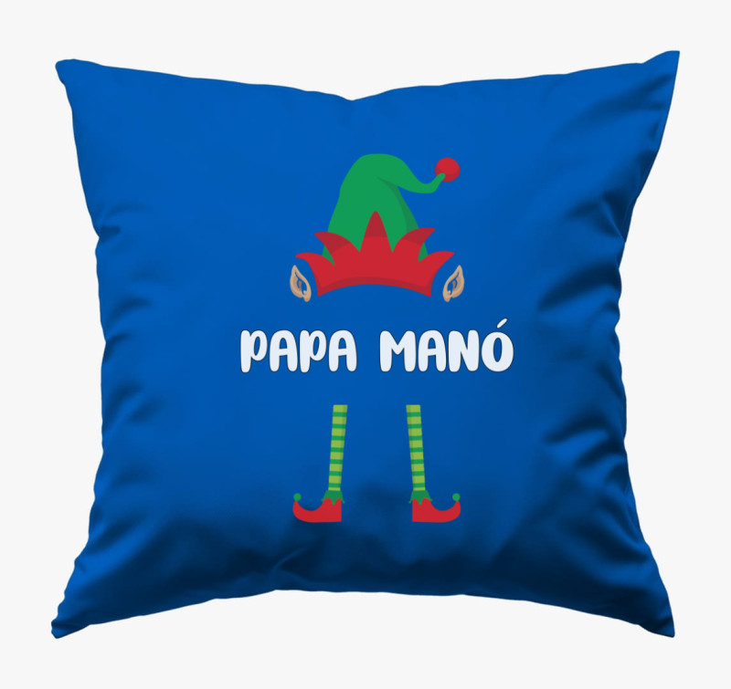 Papa manós párna — Királykék