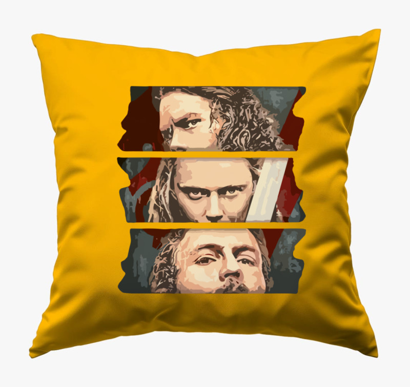 Vikings párna — Napsárga