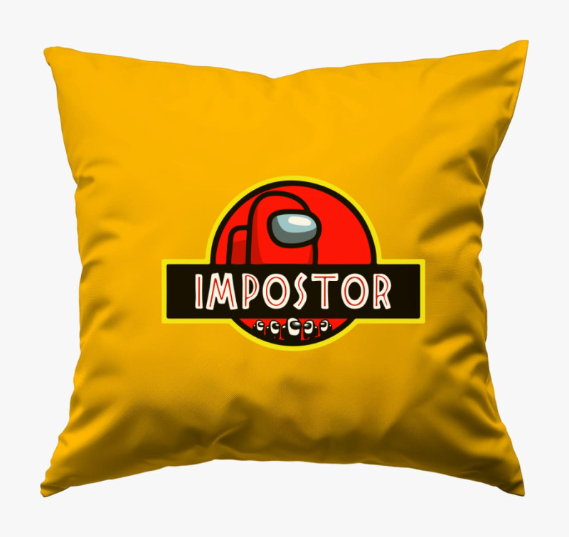 Among Us Impostor 4 párna — Napsárga