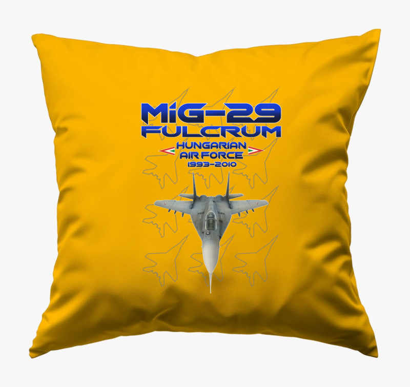 MiG-29 Fulcrum 2 párna — Napsárga