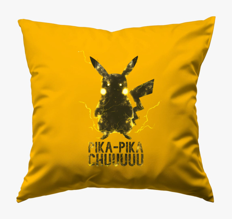 Pika-Pika Chuuuuu párna — Napsárga