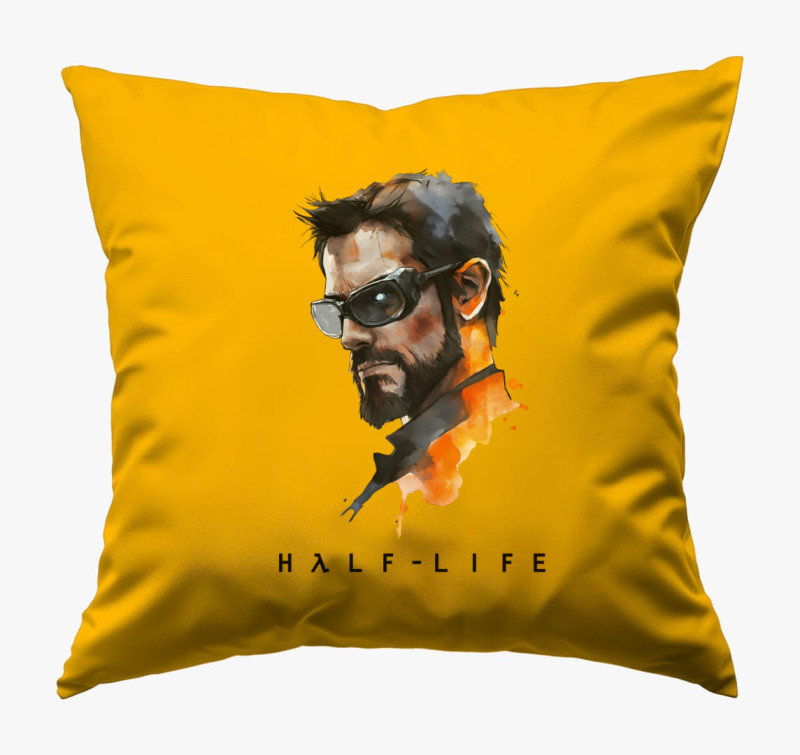 Gordon Freeman párna — Napsárga