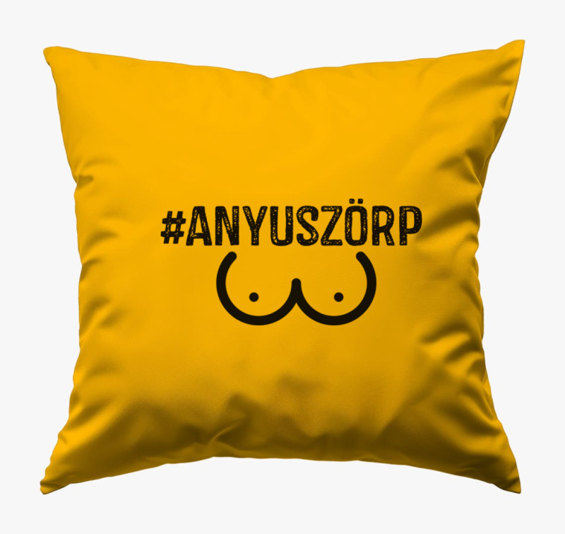 Anyuszörp párna — Napsárga