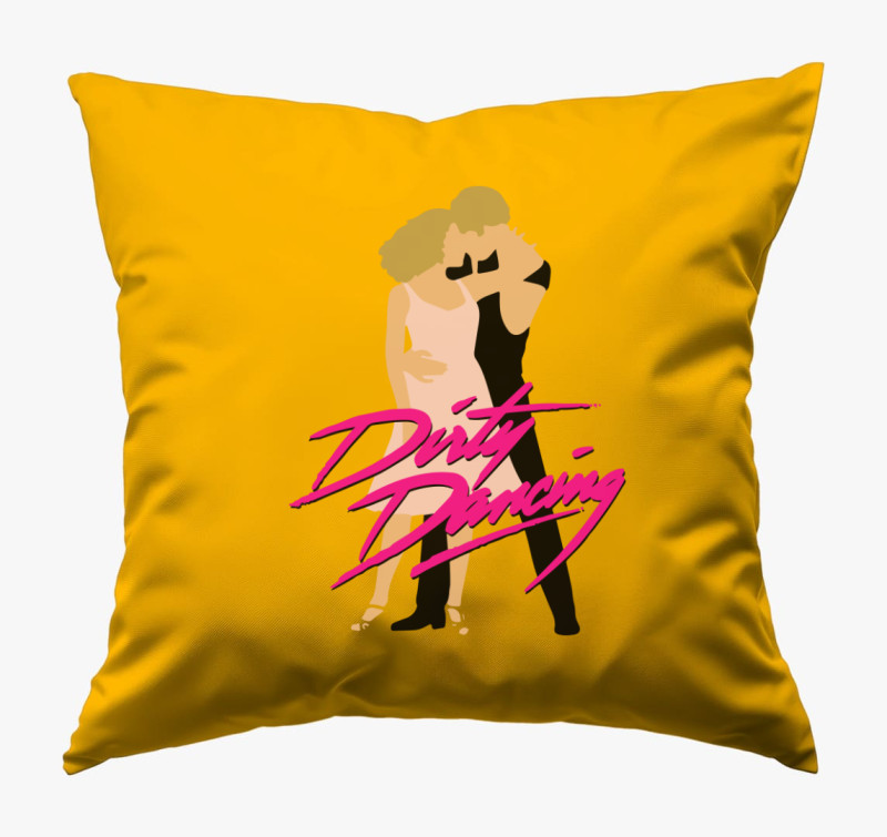 Dirty Dancing párna — Napsárga