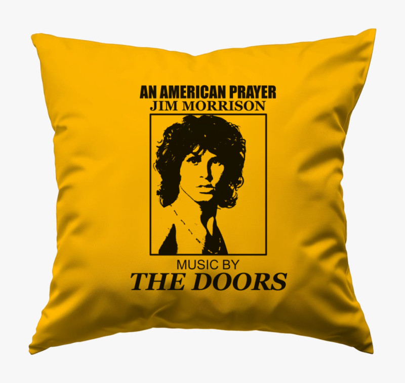 An american prayer párna — Napsárga