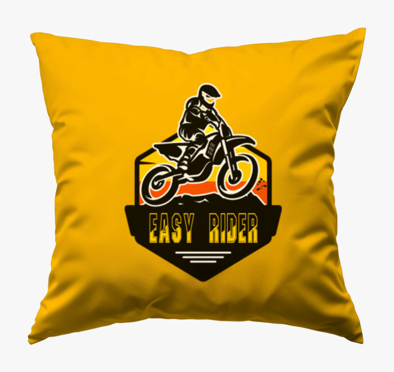 Easy Rider párna — Napsárga