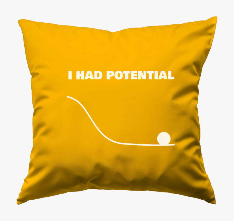 I had potential Hail Mary párna — Napsárga